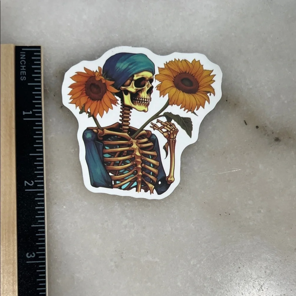 Colorful Skeleton Sticker Set - Picture 2 of 8